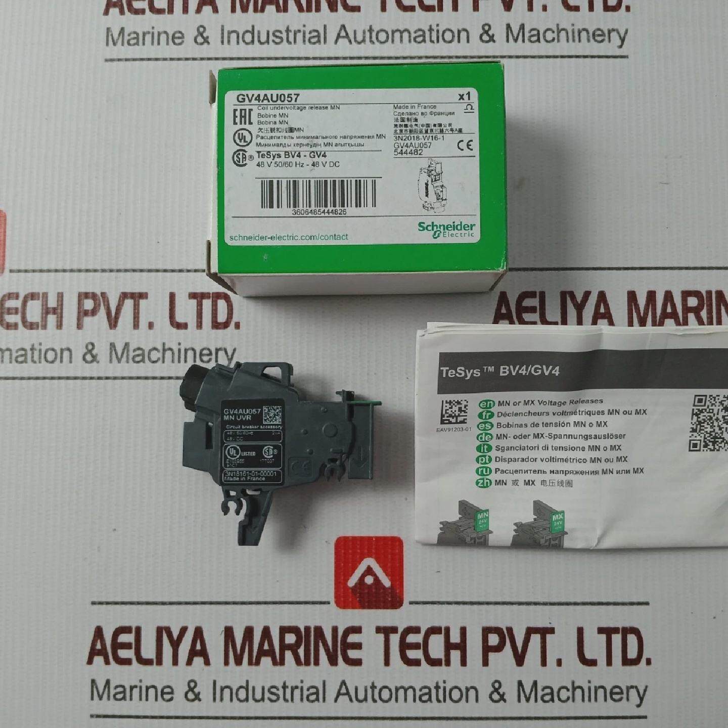 Accesorio De Interruptor Automtico Schneider Electric GV4AU0 - 实物图