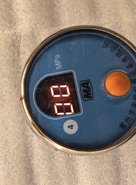 常州安信仪YHY60D数字压力计带L显示屏蓝色外壳议价