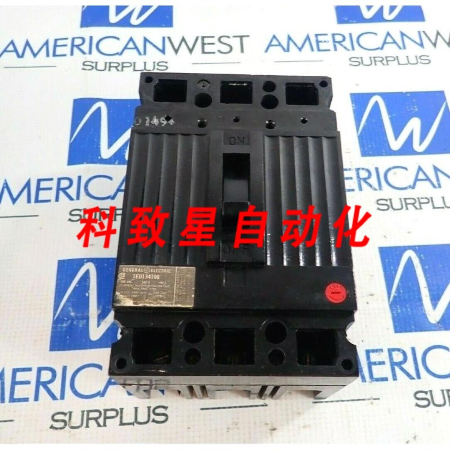 工业配件GETED134100 3极断路器100A 480V