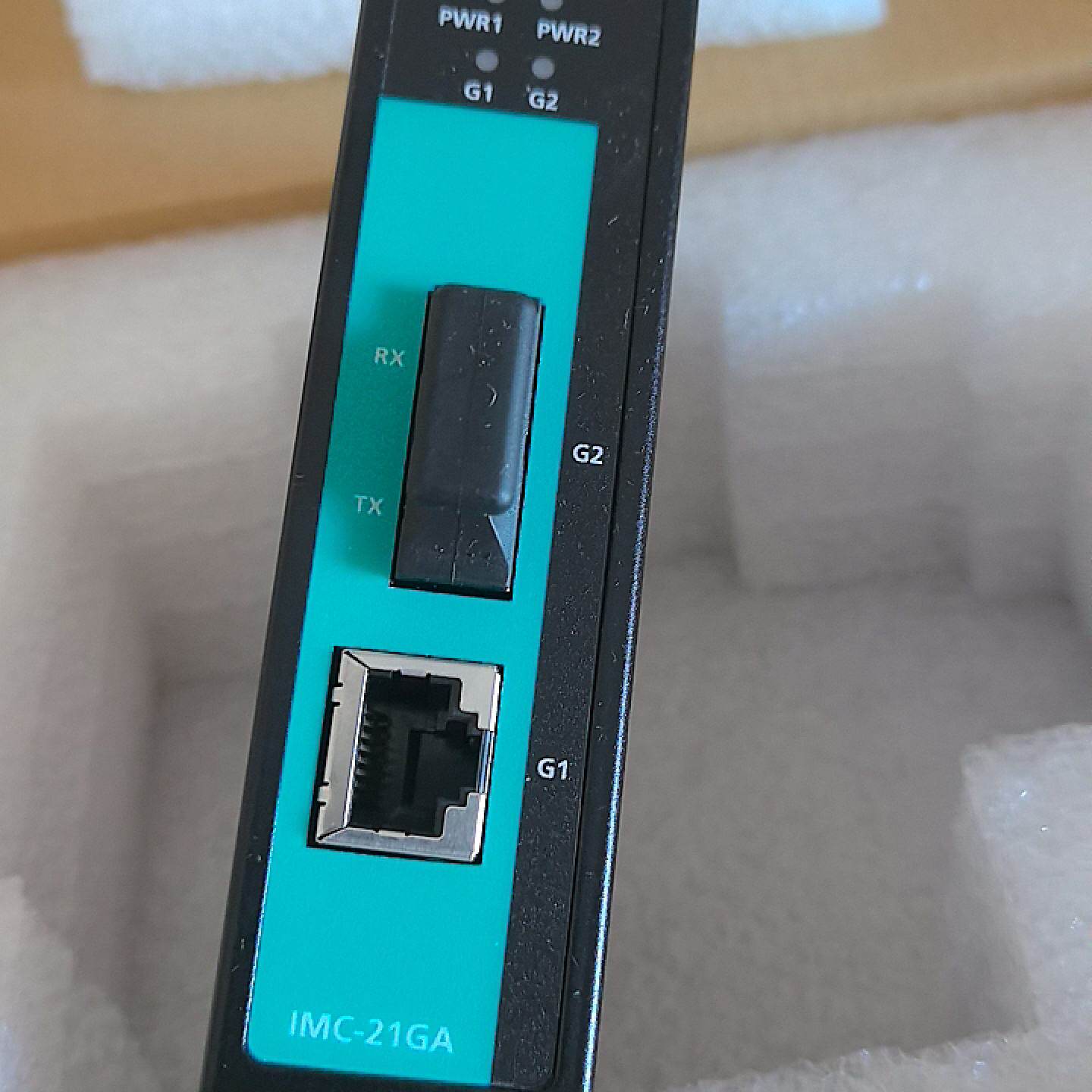 议价全新原装 IMC-21GA-LX-SC  MOXA千兆单模转换器 现货