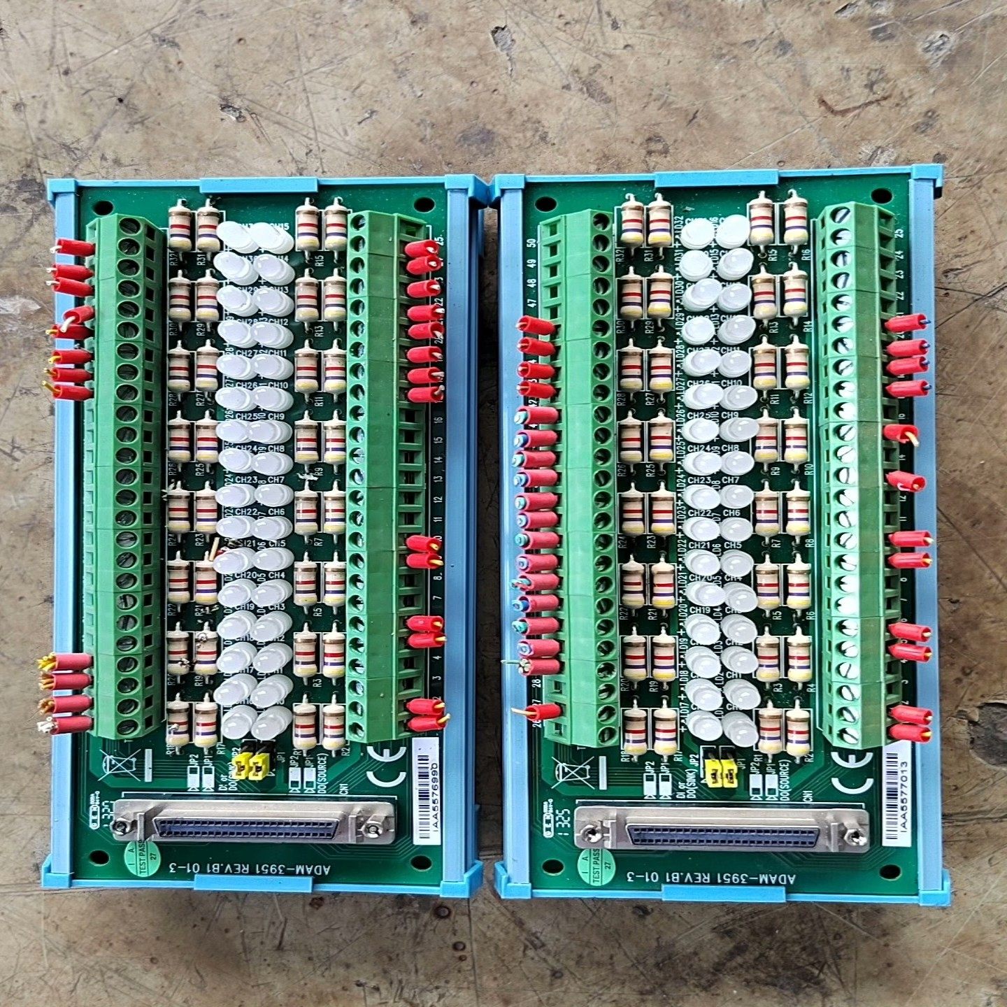 【议价】研华端子台ADAM-3951有2个剪线拆机功能正拍