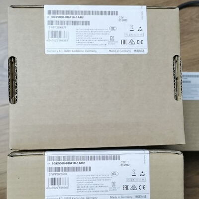 议价6GK5005-0BA00-1AB2西门子XB008交换机模块6GK5008-0BA10-1AB