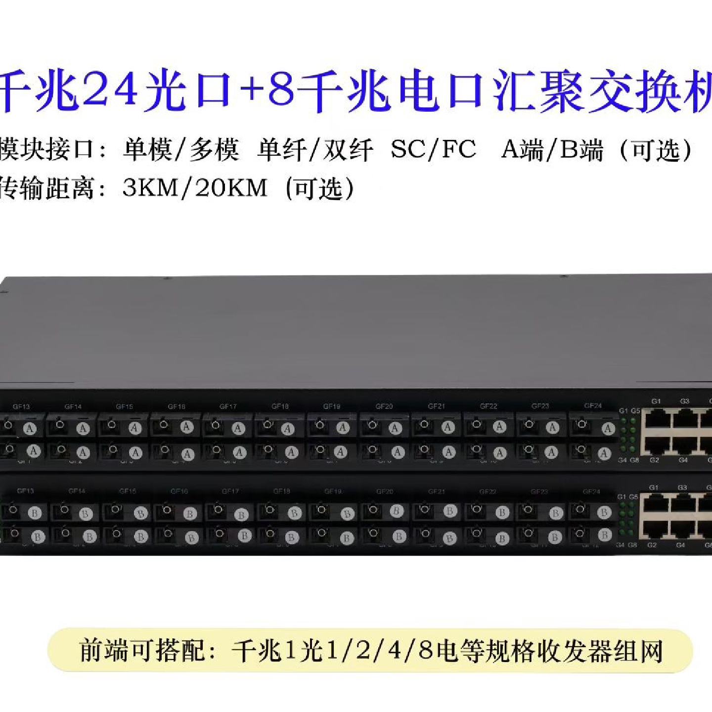 光纤汇聚交换机，--议价商品
