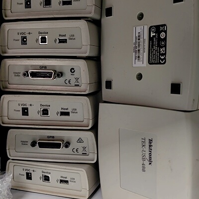 泰克示波器TEKUSB488探头接口实拍包好私聊-议价