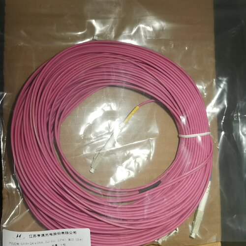 询-亨通OM4LCLC双芯25米跳线210条长飞om4
