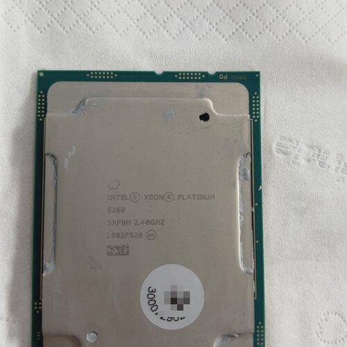 询-至强正式版8260CPU主频2.4G24核心48线程性
