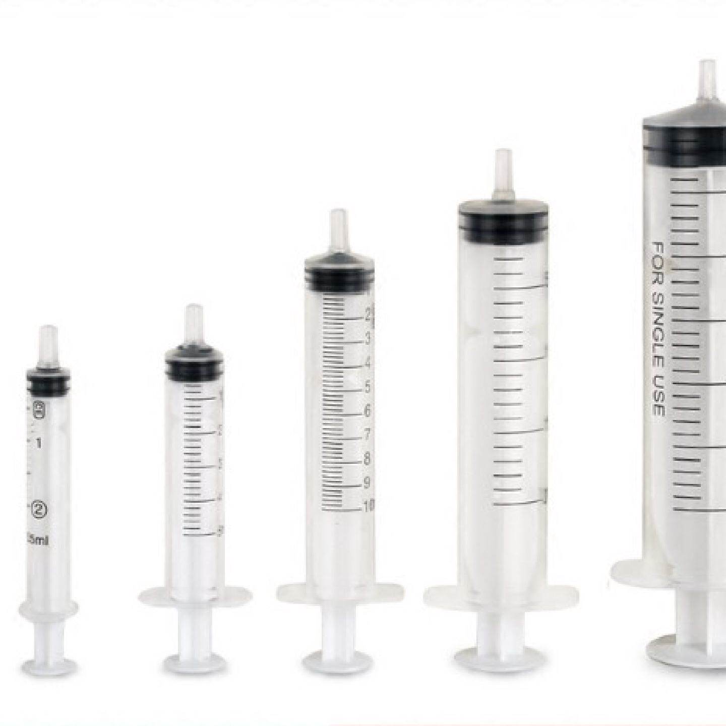 塑料针筒针管分装液1ml2.5ml5ml1020100ml注射器实验用