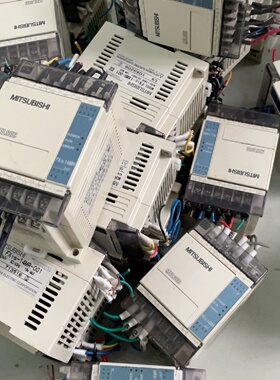 三菱PLCFX1S14MR001二手拆机成色如图-议价