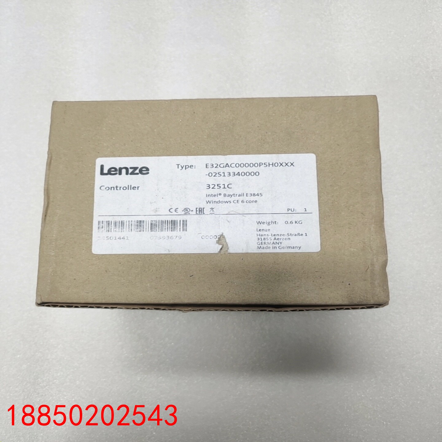 【请询价】Lenze伦茨 3200C控制器E32GAC00000P5H