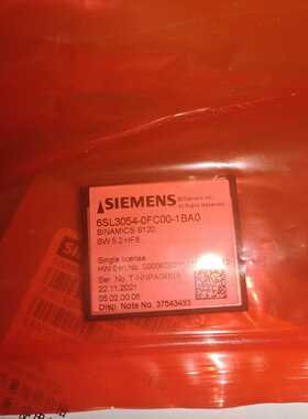 【议价】6SL3054-0FC00-1BA0未拆封保内适用