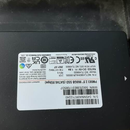 三星PM883 960G SATA3.0 SSD 固态硬盘议价