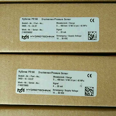 配件HydrotechkPR180海德泰尼克压力传感器340315C4.37议价