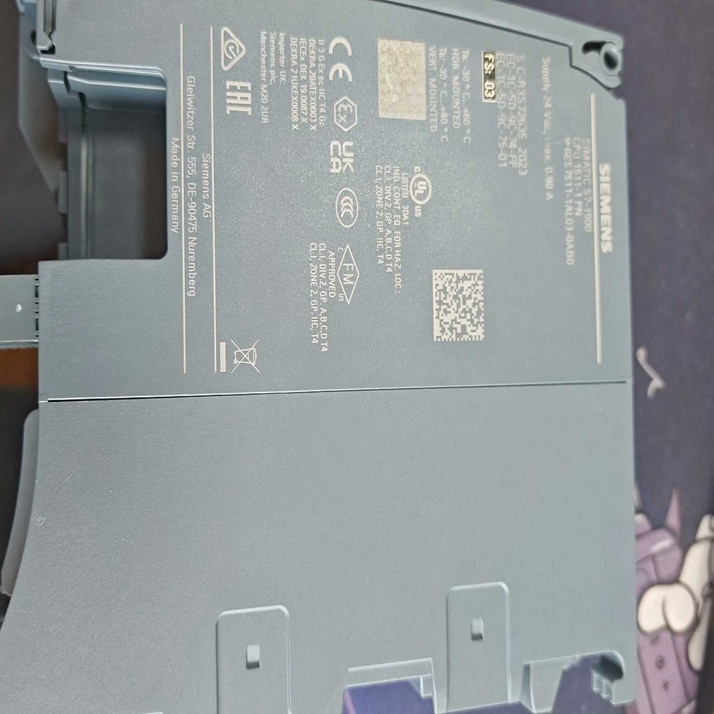 6es7511-1al03-0ab0模块，裸机询价