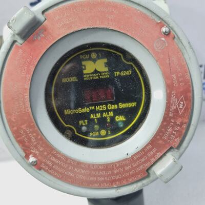 Sensor De Gas H2S MicroSafe TP524D De Detcon Inc. Parte No.