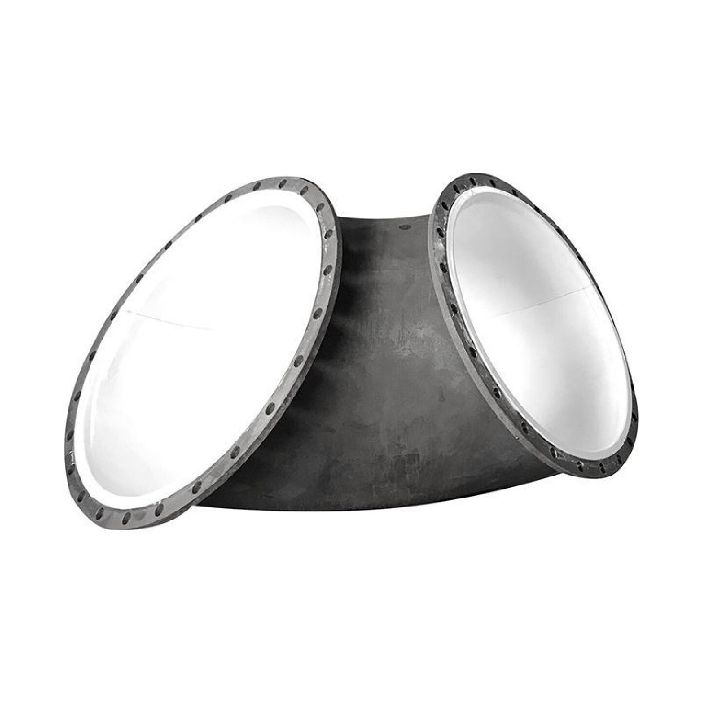 定制衬塑衬四氟钢管碳钢衬胶衬塑弯头管件给水镀锌复合管化工管道