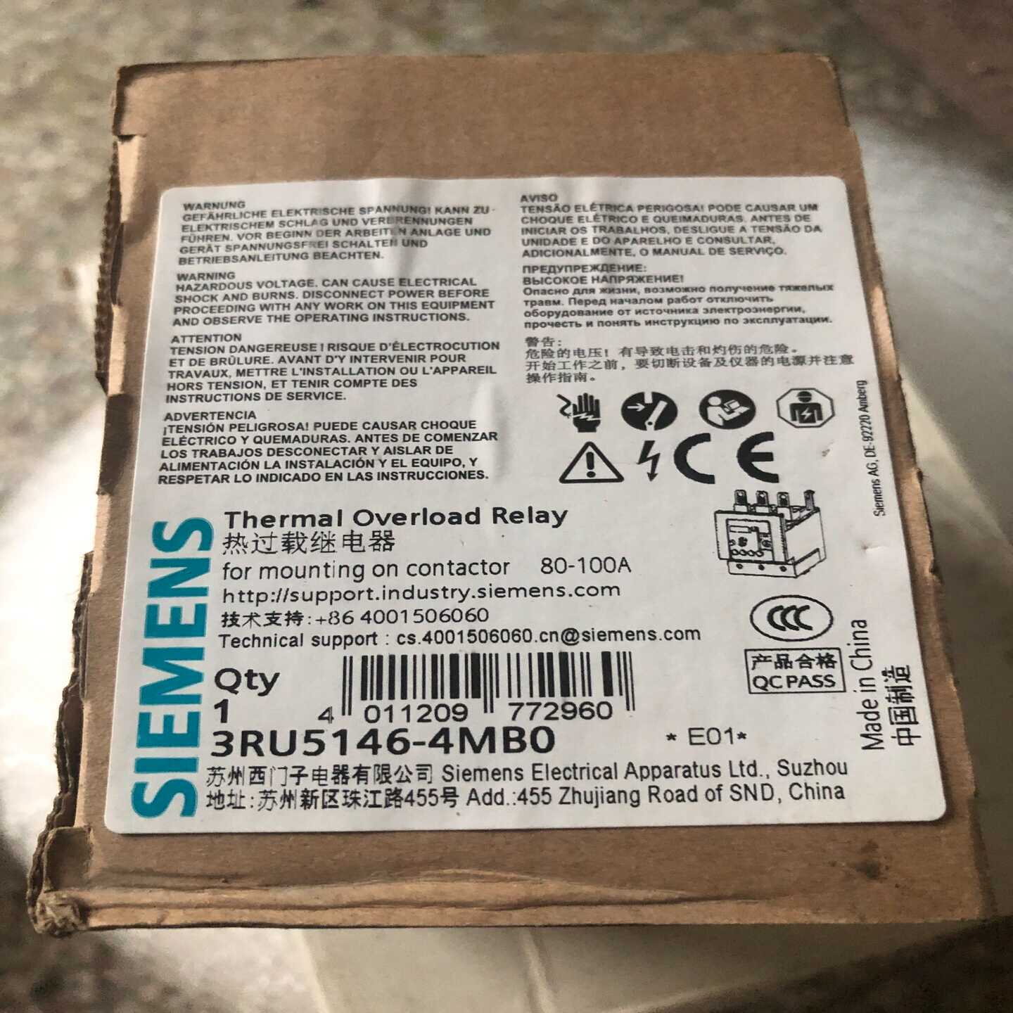 【议价】3RU5146-4MB0适用