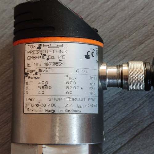 德国TOX167282ZDO1-400压力传感器询价