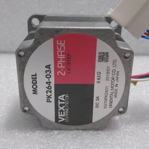 Used VEXTA  PK26403A  2PHASE STEPPING MOTOR 3A 1.8STEP 0.63o