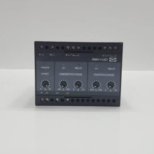 DEIF RMV112D PROTECTIVE VOLTAGE RELAY 100196519.20