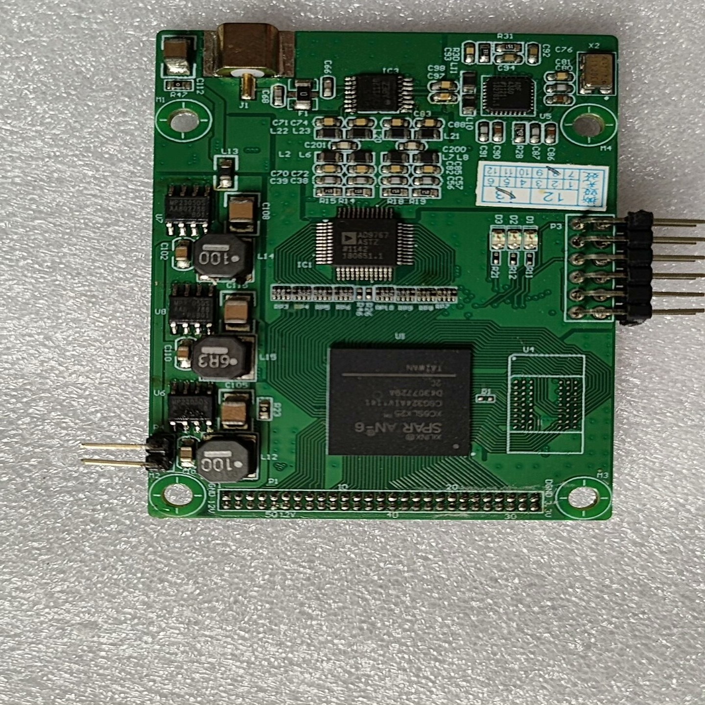 【请询价】M1n1一DVBT一S6REV一B板卡采用XC6SLX2