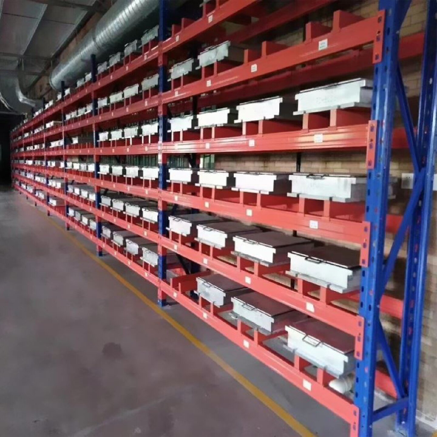 仓储重型货架加厚托盘式工业仓库仓储冷库可调节承重多层高位货架