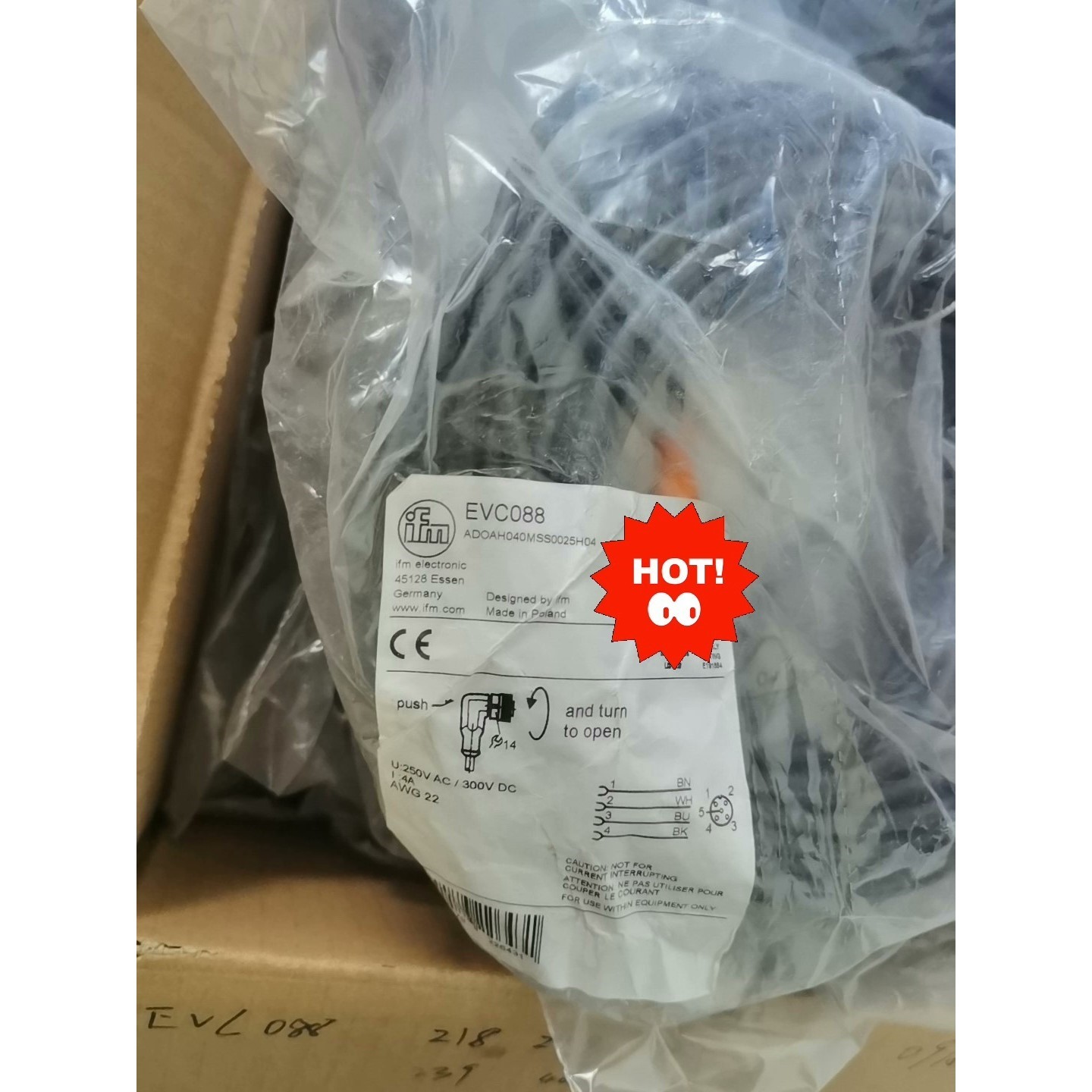 易福门连接线 EVC218 EVC219