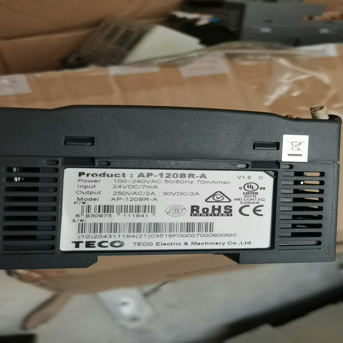 议价东元PLCAP-120BR-A拆机，实物图，成色见图，需要现货z/维修