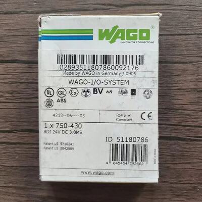 议价全新原装正品WAGO万可750430模块实物拍摄现货销售