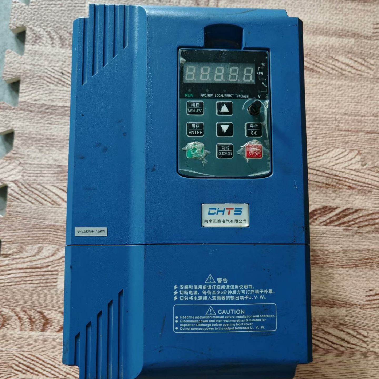 议价拆机V6005R5G47R5F4正泰变频器实物可维修