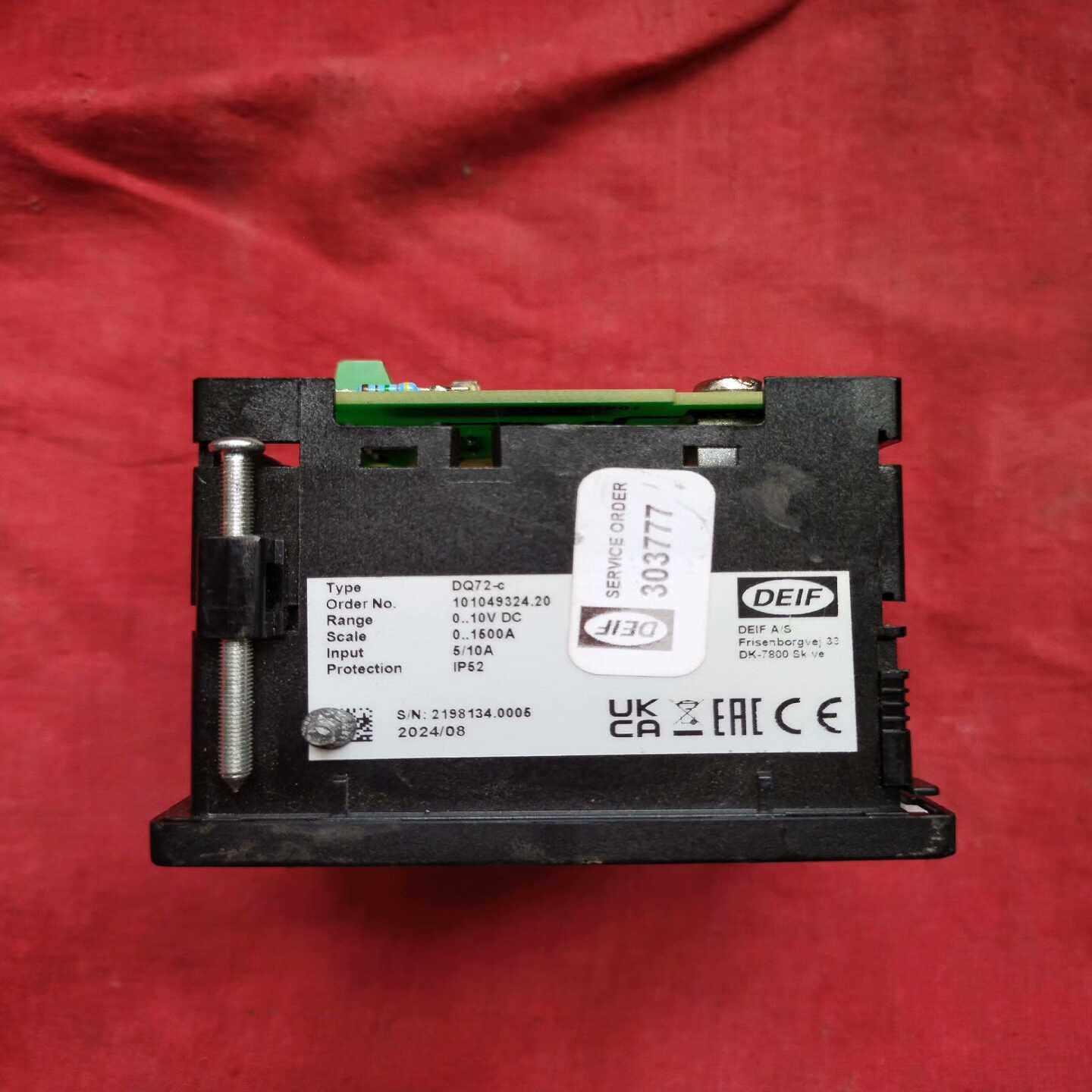 议价deif丹控Q72-c电流，全新没有包装，实物拍