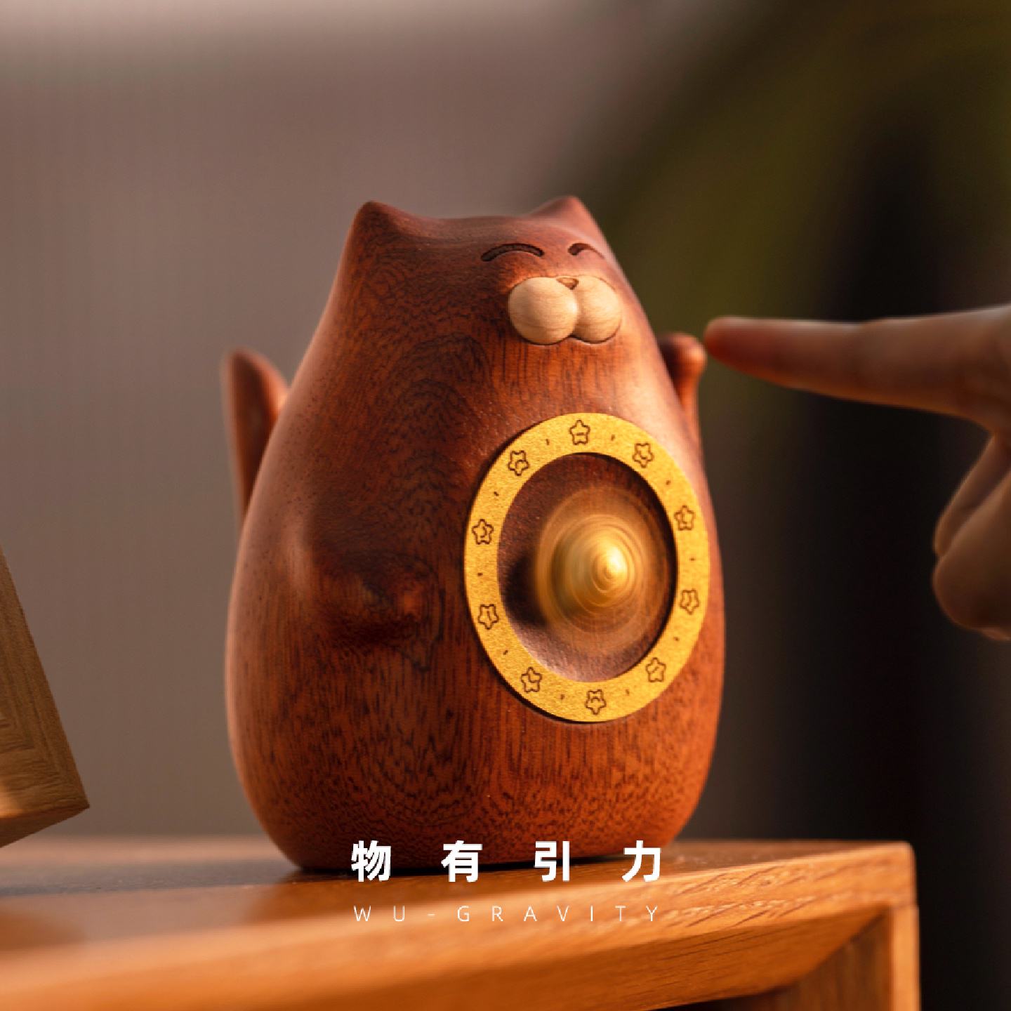 物有引力转运猫摆件开业祝福摆件创意生日礼物送男生女朋友同事