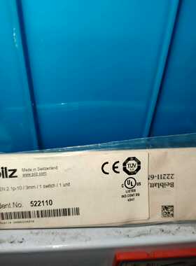 皮尔兹感测器522110全新--议价商品