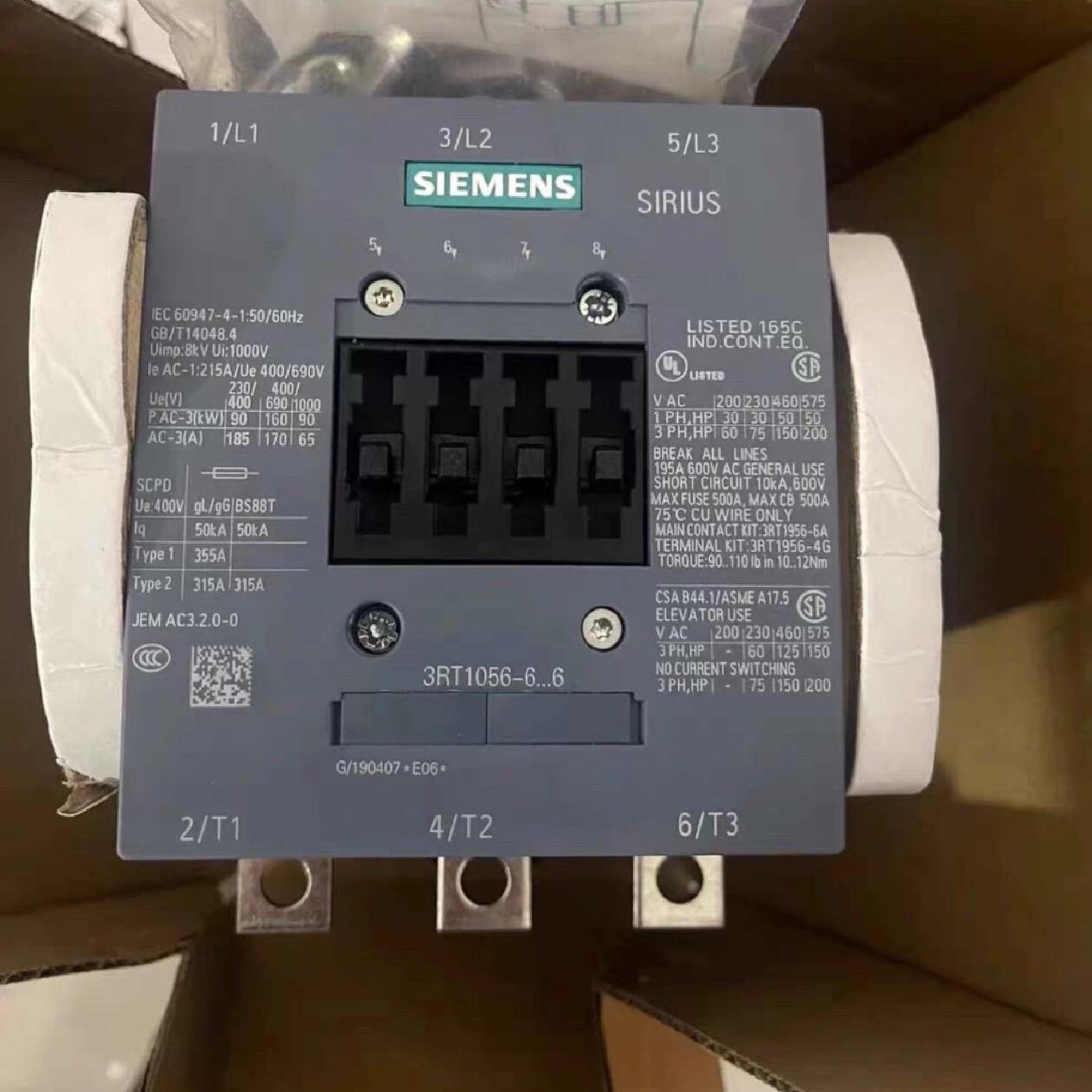 议价直流接触器3RT10556..63RT10553RT议价