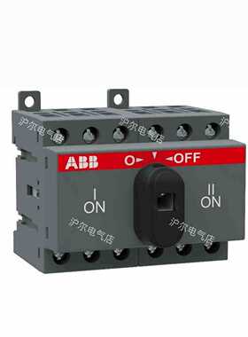 正品ABB手动双电源OT16F3COWC6D40OT16F3OT16F3组合