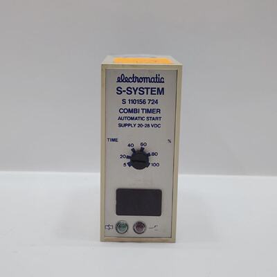 ELECTROMATIC SSYSTEM S 110156 724 COMBI TIMER