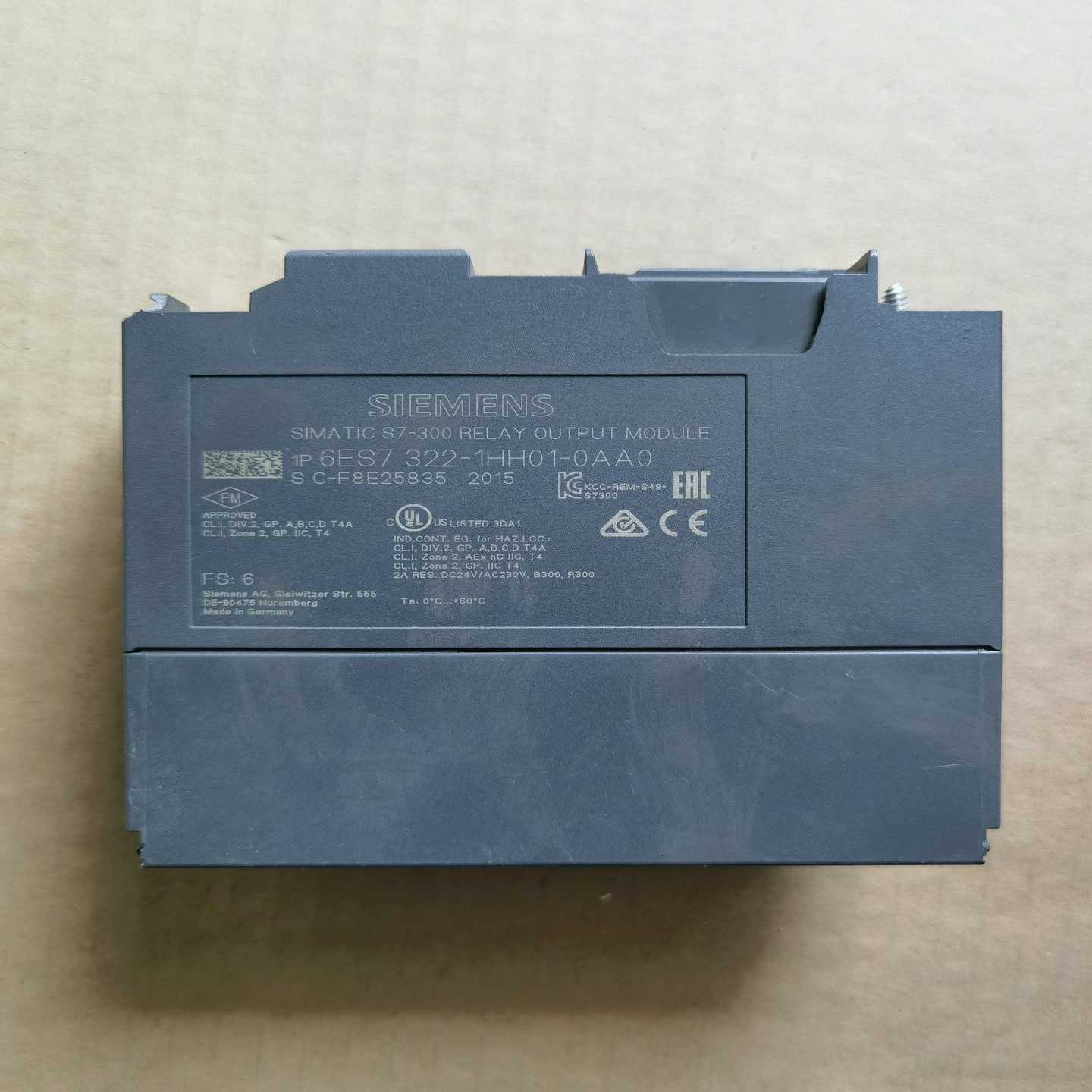 6ES7322-1HH01拆机二手西门子300plc继电器--议价商品