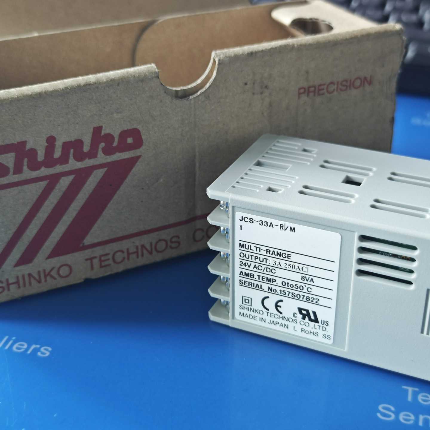 询价日本神港SHINKO温控器JCS-33A-R/M，全新原装正