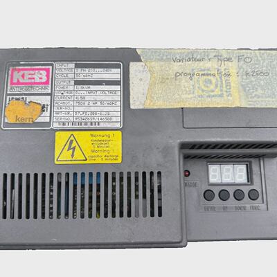 KEB 07.F0.2001228 95342659146500 1PH 200240V 1.8kVA 4.5A 750