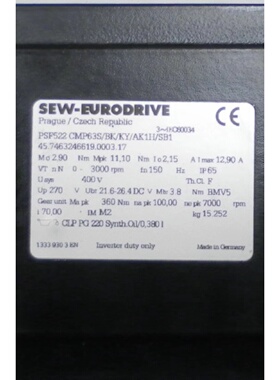 议价Sew伺服电机cmp63s/bk/ky/ak1h/sb1原装正品不含减速机议价