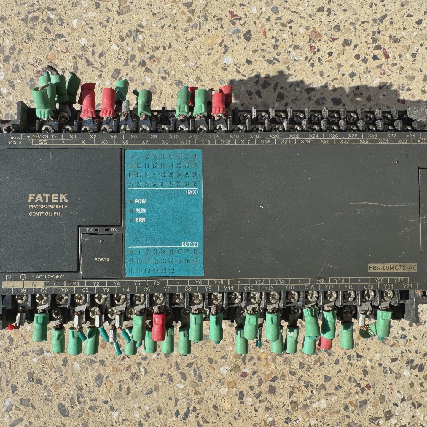 议价永宏PLC型号FBs60MCT2AC二手拆机实物议价