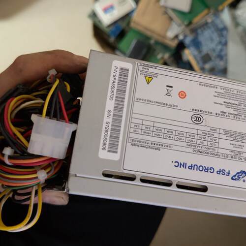 凌华工控机550W电源型号FSP55080GHN拆机电-议价