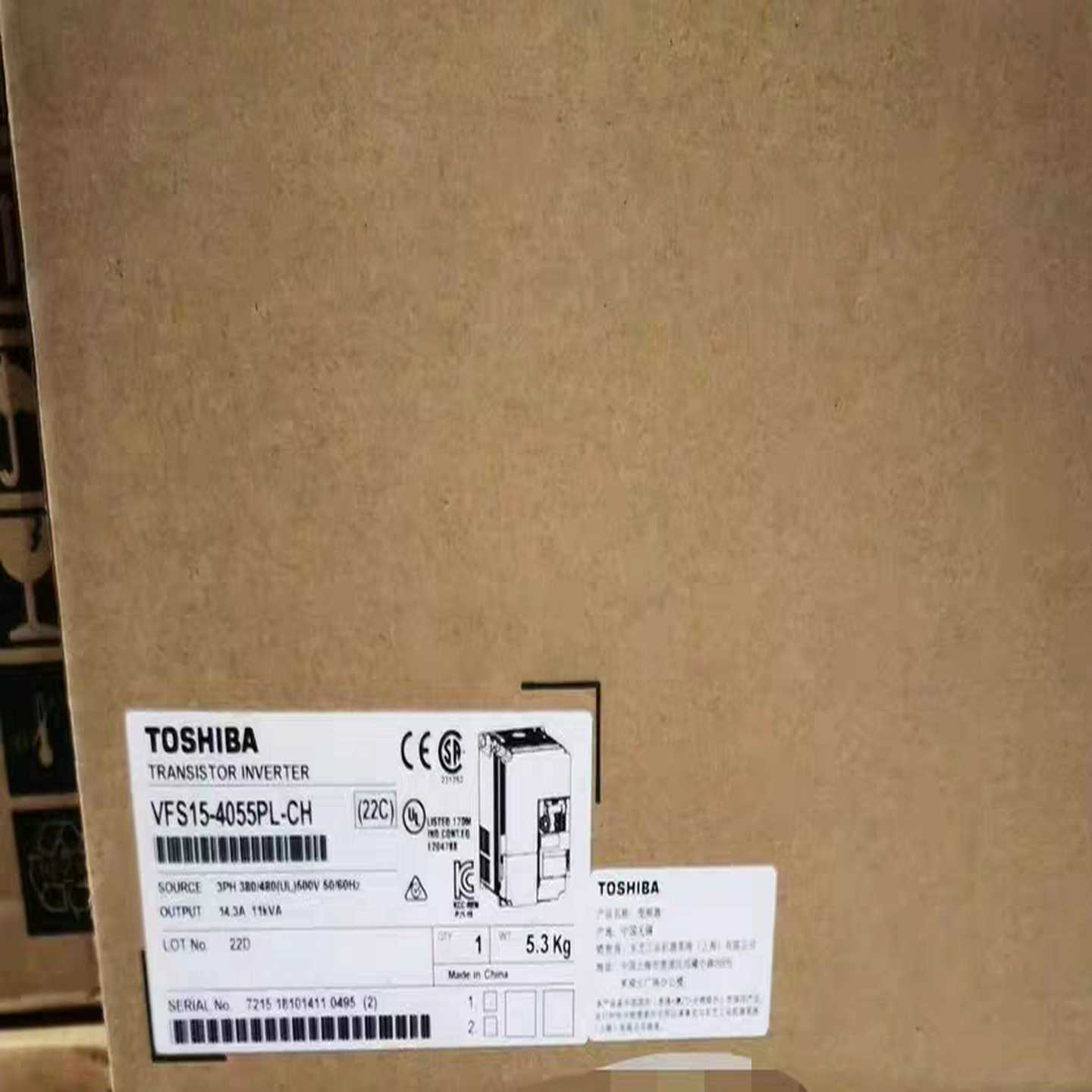 全新原装正品东芝变频器VFS15-4055PL-CH现--议价商品