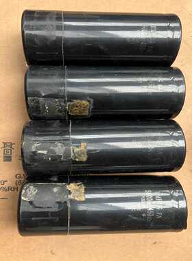 议价450vdc56r00mfd电容拆机的，有个外皮破损