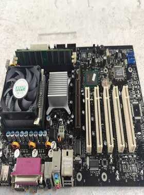 议价原装拆机英特尔主板IntelD845PEBT配送CPU