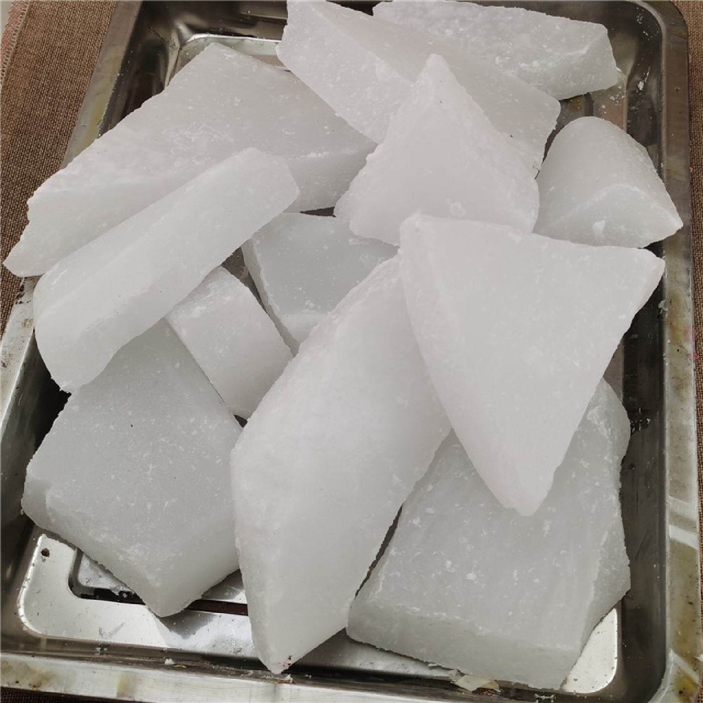固体石蜡工业优质58号全精半精炼白石蜡块DIY密封润滑蜡蜡烛原料