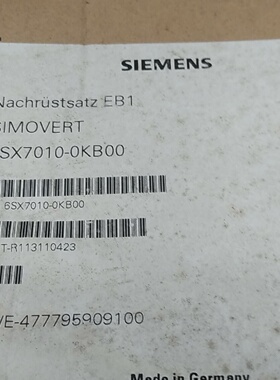 议价全新原装未开封EB1端子板6SE7090-0XX84-0KB0/6SX7010-0KB00