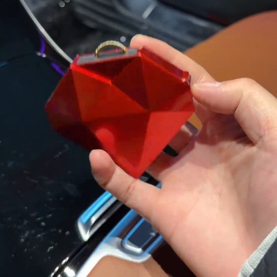 爱心戒指盒弹开求婚戒指盒心形七夕惊喜旋转惊喜礼盒藏戒指惊喜