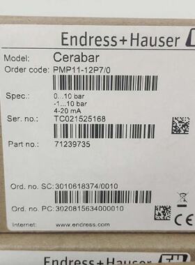 议价EndressHauser恩德斯豪斯压力变送器