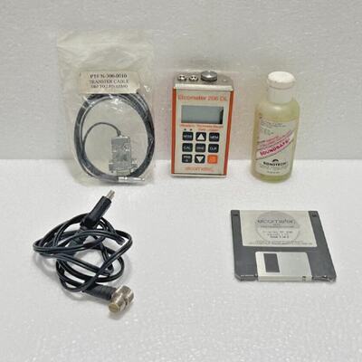 Elcometer 206DL Appareil De Mesure Dpaisseur Ultrasonique