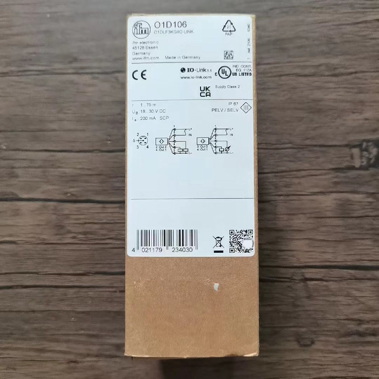 议价全新原装正品 IFM易福门 O1D106 激光感测器 现货销售 - 实物图